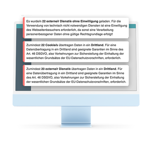 DSGVO Website Analyse für Datenschutzbeauftragte